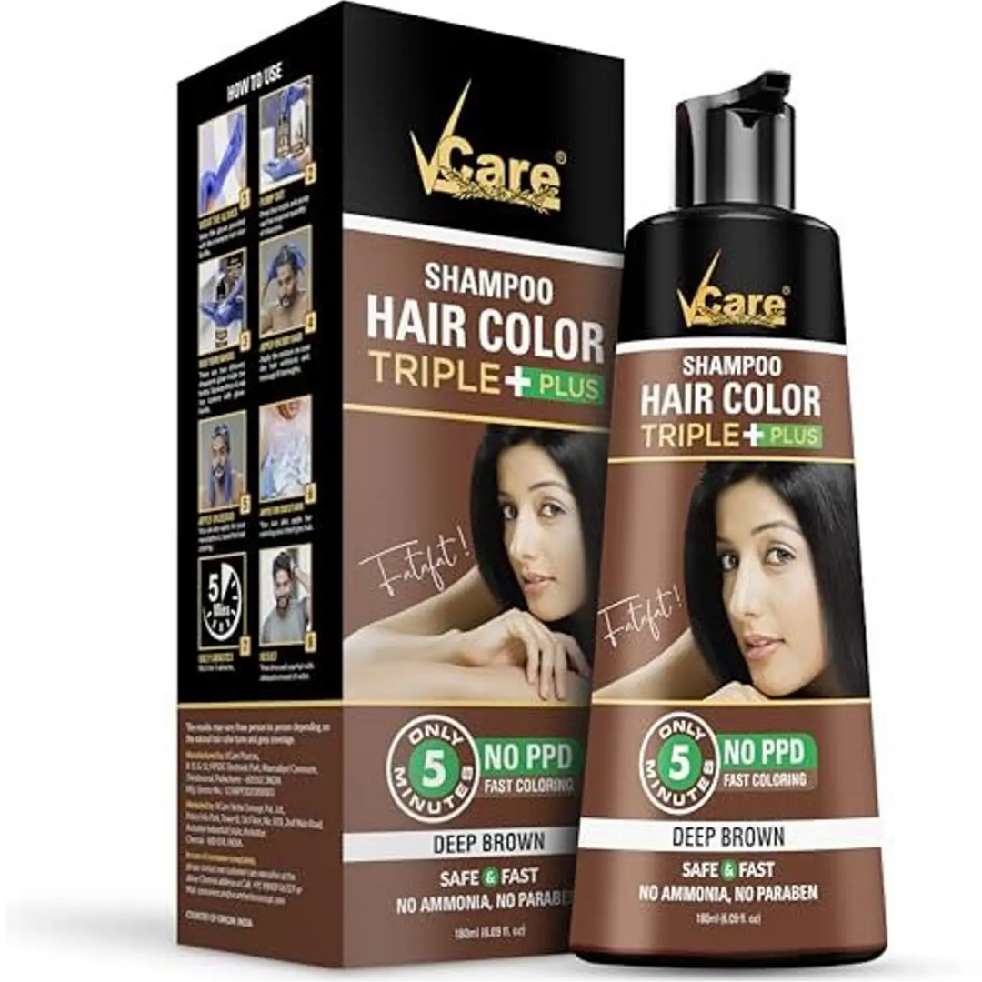 Hair Colour & Shampoo